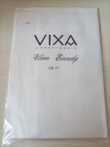 Vixa uhrenfabrik certificato - vixa,