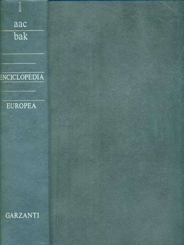 Enciclopedia europea aac bak - enciclopedia,