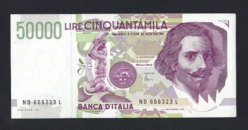 Repubblica italiana 50000 - italiana,,