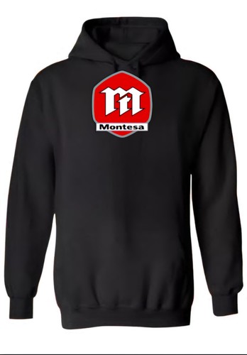 Felpa con cappuccio moto stile