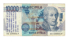 10000 lire diecimila