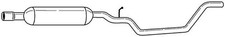 140 silenziatore centrale - 140,