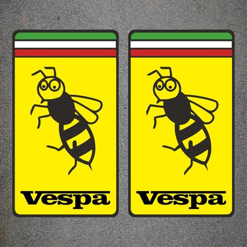 Adesivi casco vespa moto - adesivi,