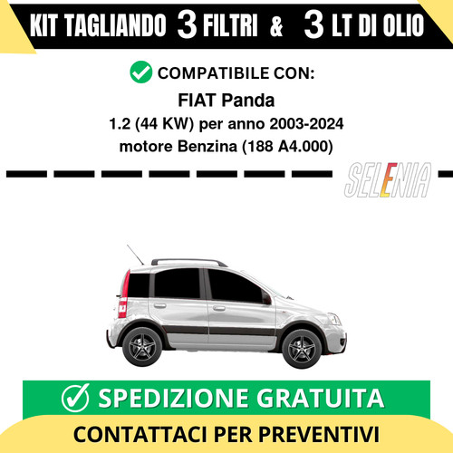 Tagliando per fiat panda - per, 1.2
