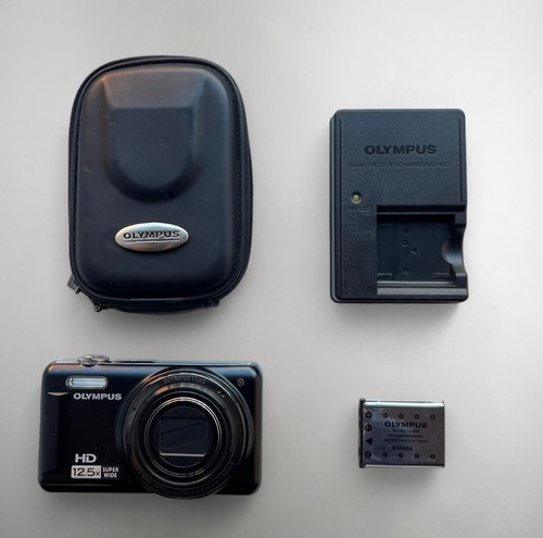 Olympus 320 black camera w - vr-320,