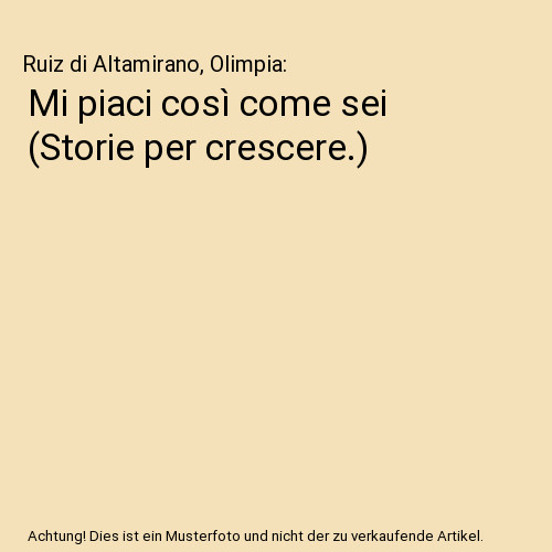Piaci così come sei - mi,