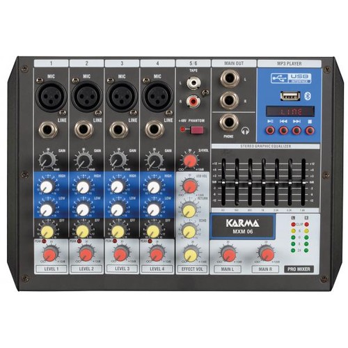 Karma mixer mxm microfonico - karma, 06