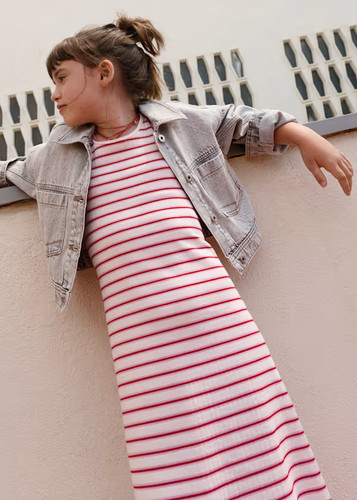 Abito mayoral girls righe - abito, a
