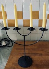 Candelabro Metallo Nero