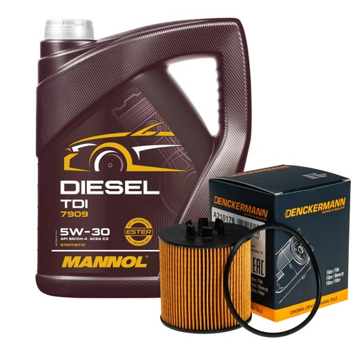 Filtro olio denckermann mannol - filtro,