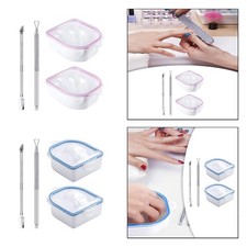 2 ciotole per ammollo unghie