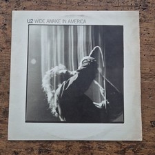 LP  U2 Wide Awake In America 90279 Made In USA Musica Rock Vinile 12"