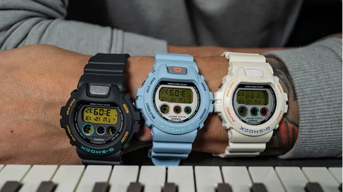 Raro set tre orologi shock - raro, g
