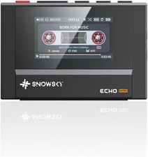 SnowSky/FiiO Echo MINI Lettore MP3 HiFi Bluetooth con uscita 3,5 mm e 4,4 mm (nero)