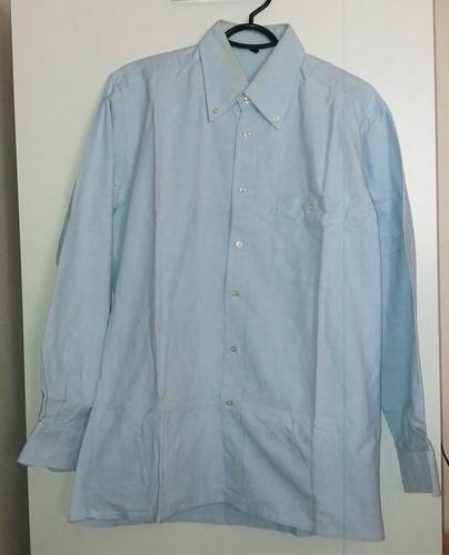 Camicia azzurra maniche - , lunghe