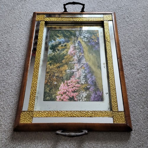 Vintage art deco - art, mirrored