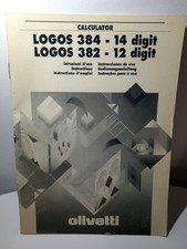 Manuale Olivetti Logos 382/384
