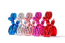 5 Balloon Dog Resin by