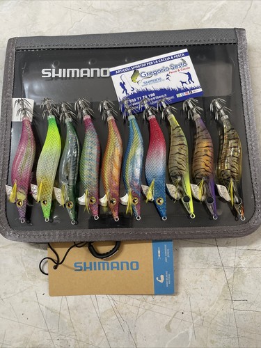 Set completo shimano egi - egi, 10