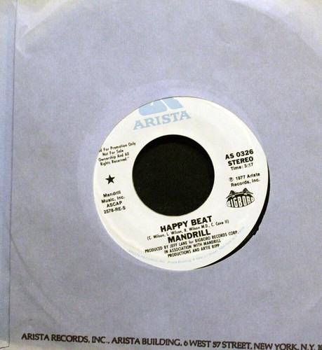 Mandrill happy beat - beat-arista, as