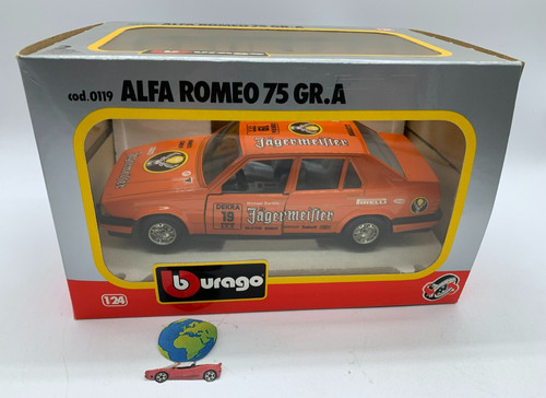 Bburago alfa romeo a - alfa, 75