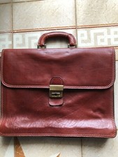 Cartella in cuoio.Vero