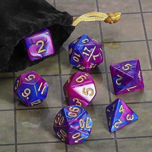 Dadi poliedrici dnd 7 - dadi,