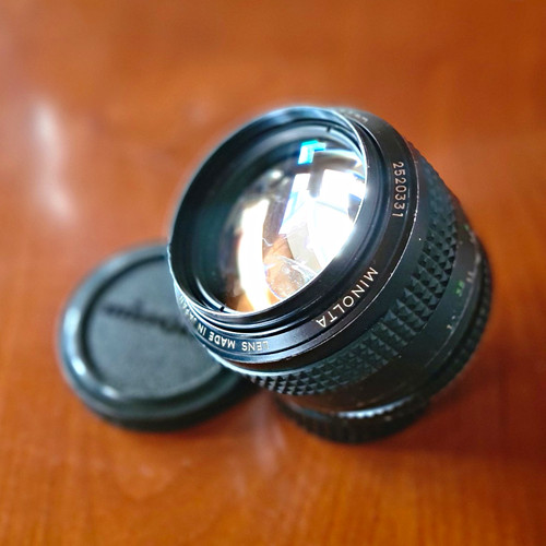 Minolta rokkor f 1 7 - mc,