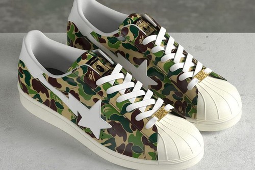 Sneakers adidas bape - bape, x