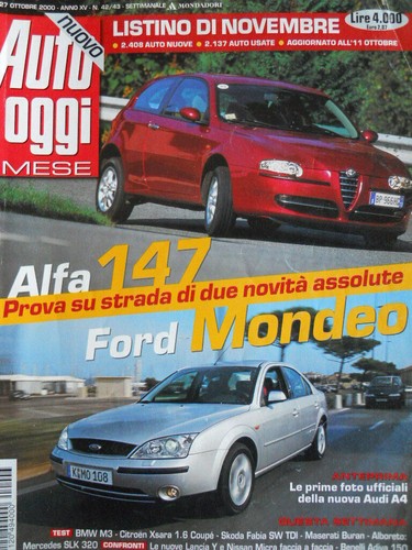 Auto oggi mese - oggi,