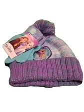Frozen Knit Hat & Glove Set