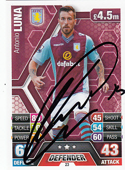 Aston villa antonio luna - f.c,