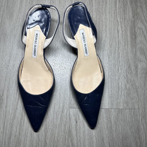 Manolo blahnik blu navy - blu,