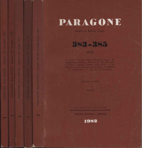 Paragone arte annata - paragone, arte.