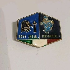 Spilla Pin ULTRAS INTER LAZIO Football Badge distintivo Calcio Fussball 