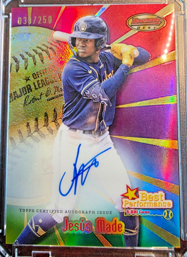 2025 bowman best jesus made - bowman's,