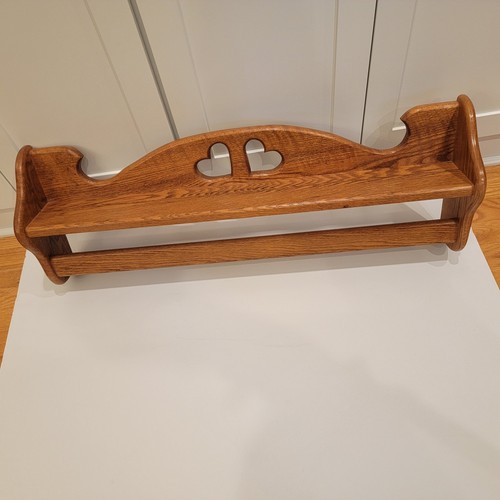 Mensola parete cuore legno - da,