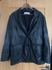 Giacca cappotto nero Bershka