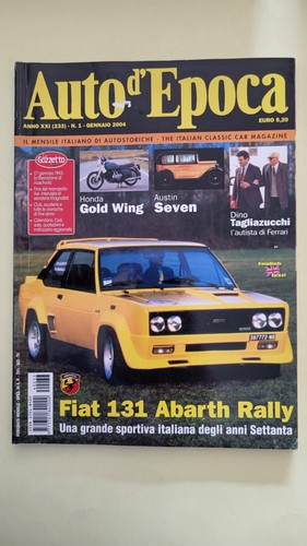 Auto epoca 2004 fiat 131 - auto, d'epoca