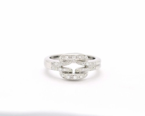Anello oro bianco 18kt - in,