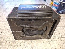 Subwoofer Herzt EBX 300 e amplificatore carpower 750