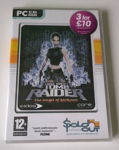 Dvd lara croft tomb raider - pc,