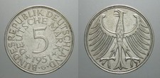 GERMANIA 5 MARCHI 1951 ZECCA G