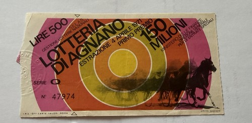 Biglietto lotteria - ,