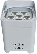 SmartBat Par LED RGBWAUV WiFi a Batteria con Telecomando Incluso IP20 DMX