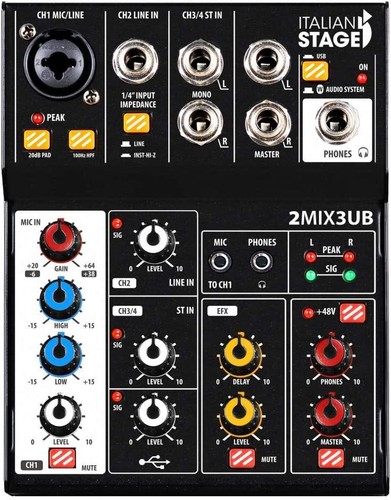 Italian stage 2mix3ub mixer - italian,