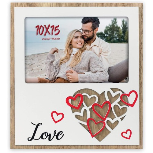Cornice love con cuori - cornice,