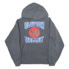 Felpa con cappuccio grigia