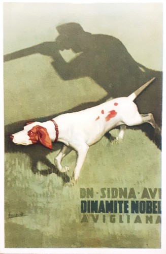 Cartolina dinamite nobel - dinamite,