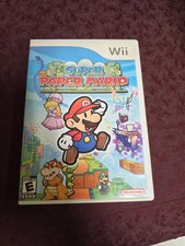 Super paper mario nintendo wii - paper,